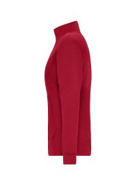 Arbeits Sweatjacke Damen Rot